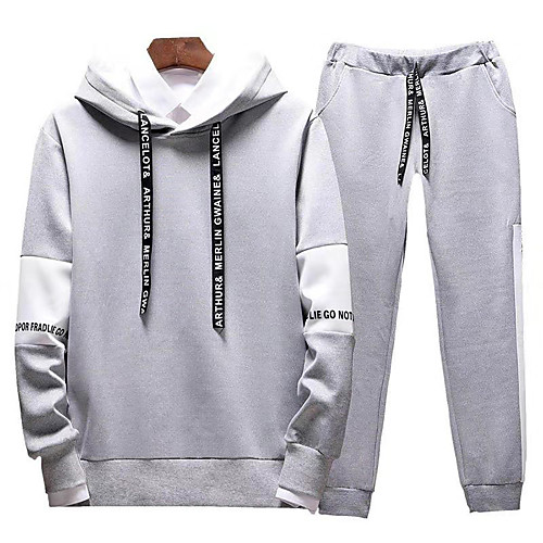 Men's Sporty Casual / Sporty Streetwear Quick Dry Breathable Soft Daily Sports Pants Trousers Suit Pants Color Block Full Length Drawstring Elastic Waist White Black Gray
Men's Sporty Casual / Sporty Streetwear Quick Dry Breathable Soft Daily Sports Pants Trousers Suit Pants Color Block Full Length Drawstring Elastic Waist White Black Gray