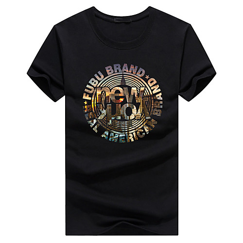 Men's Unisex Tee T shirt Hot Stamping Circle Graphic Prints Letter Plus Size Print Short Sleeve Casual Tops Cotton Basic Fashion Designer Big and Tall White Black Wine
Men's Unisex Tee T shirt Hot Stamping Circle Graphic Prints Letter Plus Size Print Short Sleeve Casual Tops Cotton Basic Fashion Designer Big and Tall White Black Wine