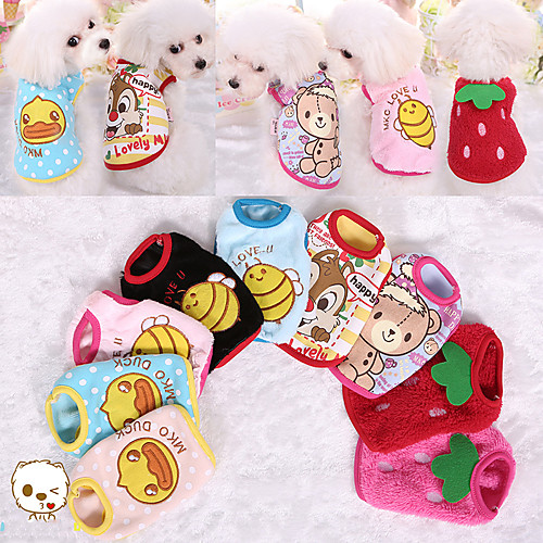 Dog Cat Vest Animal Elegant Adorable Cute Dailywear Casual / Daily Dog Clothes Puppy Clothes Dog Outfits Breathable Red / Blue Yellow Red Costume for Girl and Boy Dog Fleece XS S
Dog Cat Vest Animal Elegant Adorable Cute Dailywear Casual / Daily Dog Clothes Puppy Clothes Dog Outfits Breathable Red / Blue Yellow Red Costume for Girl and Boy Dog Fleece XS S