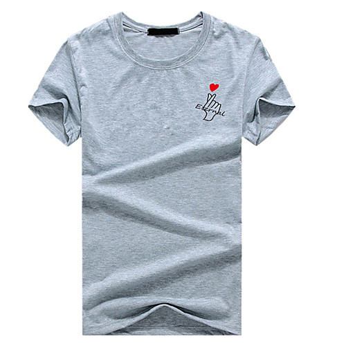 Men's Unisex Tee T shirt Hot Stamping Graphic Prints Hand Plus Size Print Short Sleeve Casual Tops Cotton Basic Fashion Designer Big and Tall White Black Light gray
Men's Unisex Tee T shirt Hot Stamping Graphic Prints Hand Plus Size Print Short Sleeve Casual Tops Cotton Basic Fashion Designer Big and Tall White Black Light gray