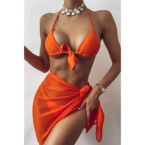 Women's Cover Up Beach Bottom Swimsuit Solid Color fluorescent green Purple Yellow Blushing Pink Orange Swimwear Bathing Suits New / Padless
Women's Cover Up Beach Bottom Swimsuit Solid Color fluorescent green Purple Yellow Blushing Pink Orange Swimwear Bathing Suits New / Padless