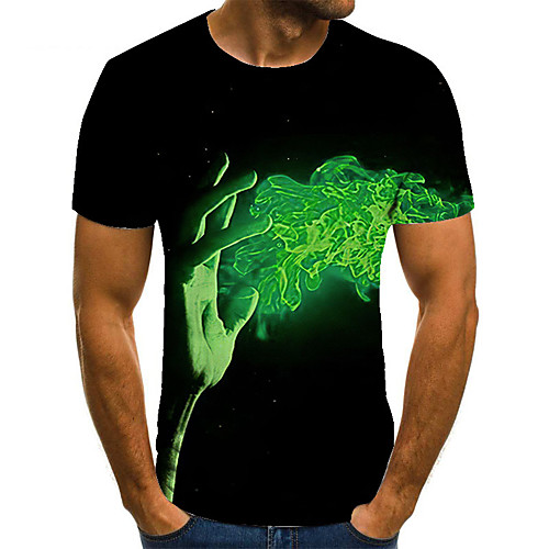 Men's Unisex Tee T shirt 3D Print Graphic Prints Hand Plus Size Print Short Sleeve Casual Tops Basic Fashion Designer Big and Tall Black
Men's Unisex Tee T shirt 3D Print Graphic Prints Hand Plus Size Print Short Sleeve Casual Tops Basic Fashion Designer Big and Tall Black
