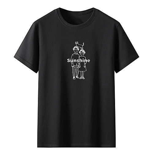 Men's Unisex Tee T shirt Hot Stamping Graphic Prints Human Letter Plus Size Print Short Sleeve Casual Tops Cotton Basic Fashion Designer Big and Tall White Black Light gray
Men's Unisex Tee T shirt Hot Stamping Graphic Prints Human Letter Plus Size Print Short Sleeve Casual Tops Cotton Basic Fashion Designer Big and Tall White Black Light gray