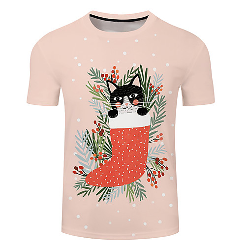 Men's Unisex Tee T shirt 3D Print Cat Graphic Prints Plus Size 3D Print Short Sleeve Casual Tops Basic Designer Big and Tall Purple Blushing Pink Dusty Rose
Men's Unisex Tee T shirt 3D Print Cat Graphic Prints Plus Size 3D Print Short Sleeve Casual Tops Basic Designer Big and Tall Purple Blushing Pink Dusty Rose