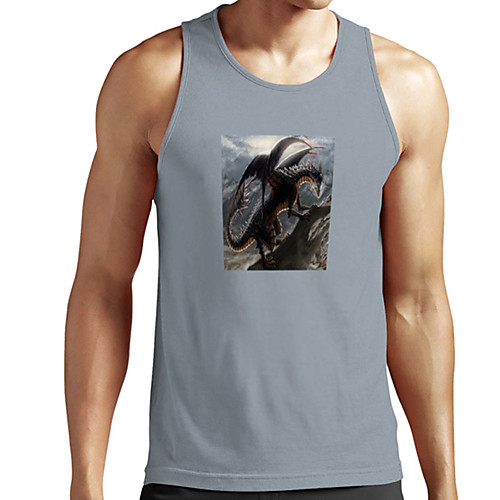 Men's Unisex Tank Top Undershirt 3D Print Graphic Prints Dinosaur Plus Size Print Sleeveless Casual Tops Basic Designer Big and Tall Light gray
Men's Unisex Tank Top Undershirt 3D Print Graphic Prints Dinosaur Plus Size Print Sleeveless Casual Tops Basic Designer Big and Tall Light gray