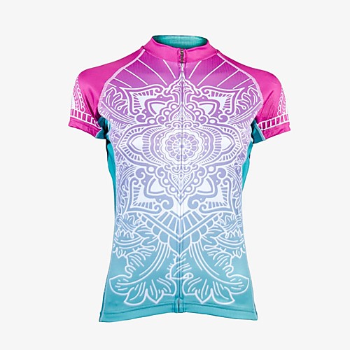 21Grams Women's Short Sleeve Cycling Jersey Summer Spandex Polyester Fuchsia Floral Botanical Bike Jersey Top Mountain Bike MTB Road Bike Cycling Quick Dry Moisture Wicking Breathable Sports Clothing
21Grams Women's Short Sleeve Cycling Jersey Summer Spandex Polyester Fuchsia Floral Botanical Bike Jersey Top Mountain Bike MTB Road Bike Cycling Quick Dry Moisture Wicking Breathable Sports Clothing