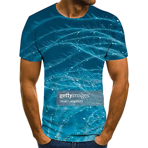 Men's Unisex Tee T shirt 3D Print Graphic Prints Waves Plus Size Print Short Sleeve Casual Tops Basic Fashion Designer Big and Tall Blue
Men's Unisex Tee T shirt 3D Print Graphic Prints Waves Plus Size Print Short Sleeve Casual Tops Basic Fashion Designer Big and Tall Blue
