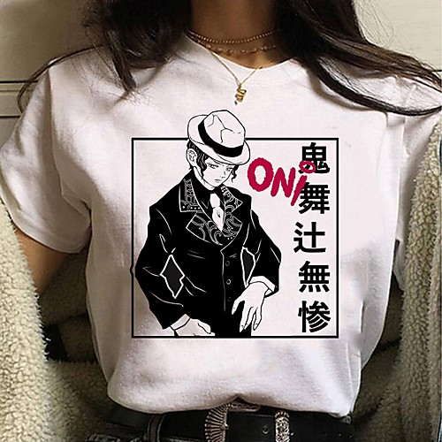 Inspired by Demon Slayer Cosplay Anime Cartoon Polyester / Cotton Blend Print Harajuku Graphic Kawaii T-shirt For Women's / Men's
Inspired by Demon Slayer Cosplay Anime Cartoon Polyester / Cotton Blend Print Harajuku Graphic Kawaii T-shirt For Women's / Men's