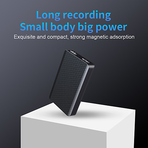 Magnetic Voice Activated Recorder Mini Digital Voice Recorder Small Audio Recording Devices 300Hours Continuous Recording Time MP3 Player for Lectures Meetings Interviews
Magnetic Voice Activated Recorder Mini Digital Voice Recorder Small Audio Recording Devices 300Hours Continuous Recording Time MP3 Player for Lectures Meetings Interviews