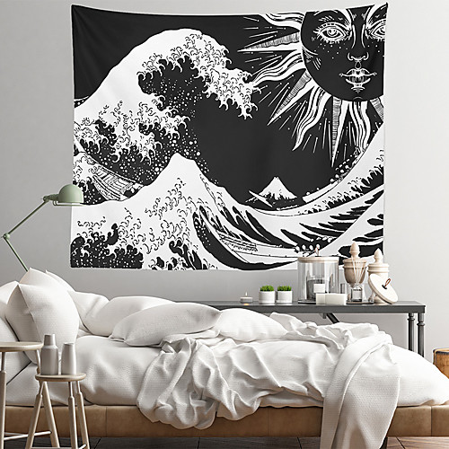 Kanagawa Wave Sun Wall Tapestry Art Decor Blanket Curtain Hanging Home Bedroom Living Room Decoration
Kanagawa Wave Sun Wall Tapestry Art Decor Blanket Curtain Hanging Home Bedroom Living Room Decoration