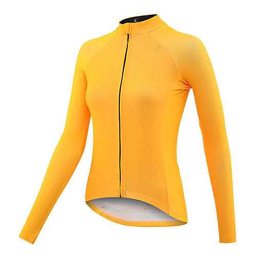 21Grams Women's Long Sleeve Cycling Jersey Spandex Polyester Yellow Pink Solid Color Bike Jersey Top Mountain Bike MTB Road Bike Cycling Quick Dry Moisture Wicking Breathable Sports Clothing Apparel
21Grams Women's Long Sleeve Cycling Jersey Spandex Polyester Yellow Pink Solid Color Bike Jersey Top Mountain Bike MTB Road Bike Cycling Quick Dry Moisture Wicking Breathable Sports Clothing Apparel
