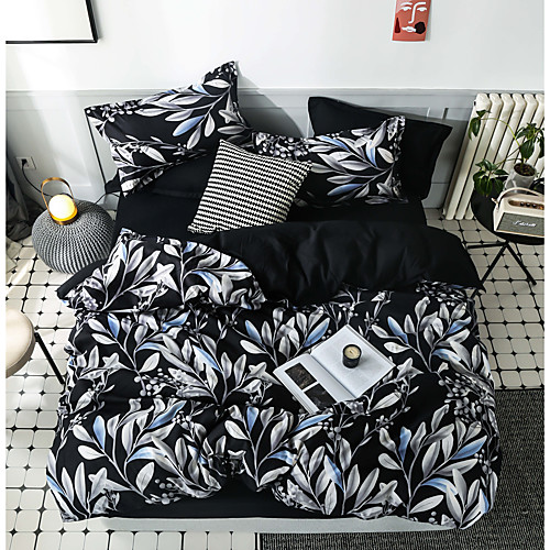 Duvet Cover Sets 3 Piece Rayon / Polyester Floral / Botanical Rainbow Reactive Print Bohemian Style
Duvet Cover Sets 3 Piece Rayon / Polyester Floral / Botanical Rainbow Reactive Print Bohemian Style