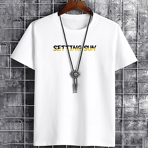 Men's Unisex Tee T shirt Hot Stamping Graphic Prints Letter Plus Size Print Short Sleeve Casual Tops Cotton Basic Fashion Designer Big and Tall White Black Khaki
Men's Unisex Tee T shirt Hot Stamping Graphic Prints Letter Plus Size Print Short Sleeve Casual Tops Cotton Basic Fashion Designer Big and Tall White Black Khaki