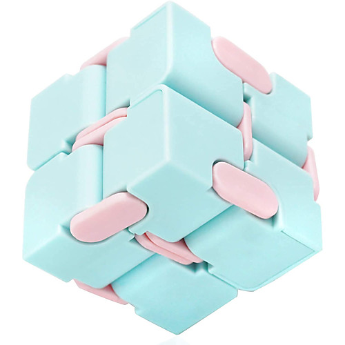 Infinity Cube Fidget Toy, Magic Cube Stress and Anxiety Relief Puzzle Accessorys Portable Children's Fingertips Decompress Square for Adults and Kids (Blue/Green/Pink)
Infinity Cube Fidget Toy, Magic Cube Stress and Anxiety Relief Puzzle Accessorys Portable Children's Fingertips Decompress Square for Adults and Kids (Blue/Green/Pink)
