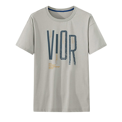Men's Unisex Tee T shirt Hot Stamping Graphic Prints Letter Plus Size Print Short Sleeve Casual Tops Cotton Basic Fashion Designer Big and Tall White Light gray Dark Gray
Men's Unisex Tee T shirt Hot Stamping Graphic Prints Letter Plus Size Print Short Sleeve Casual Tops Cotton Basic Fashion Designer Big and Tall White Light gray Dark Gray
