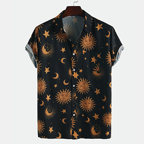 Men's Shirt Sun Button-Down Short Sleeve Casual Tops Cotton Lightweight Casual Fashion Breathable Black Navy Blue
Men's Shirt Sun Button-Down Short Sleeve Casual Tops Cotton Lightweight Casual Fashion Breathable Black Navy Blue