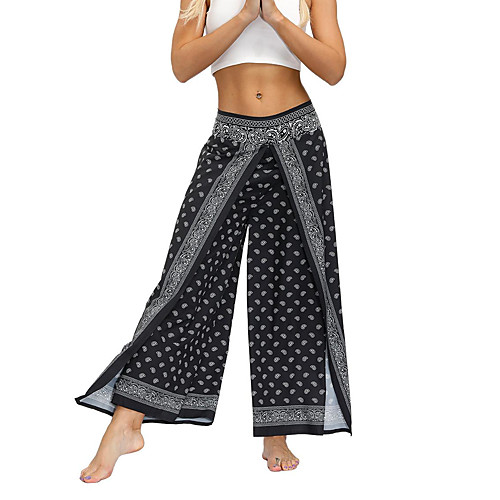 Women's Basic Boho Comfort Sports Plus Size Loose Gym Yoga Harem Pants Pants Pattern Full Length Layered Print High Waist Gray Light gray Black Dark Gray
Women's Basic Boho Comfort Sports Plus Size Loose Gym Yoga Harem Pants Pants Pattern Full Length Layered Print High Waist Gray Light gray Black Dark Gray
