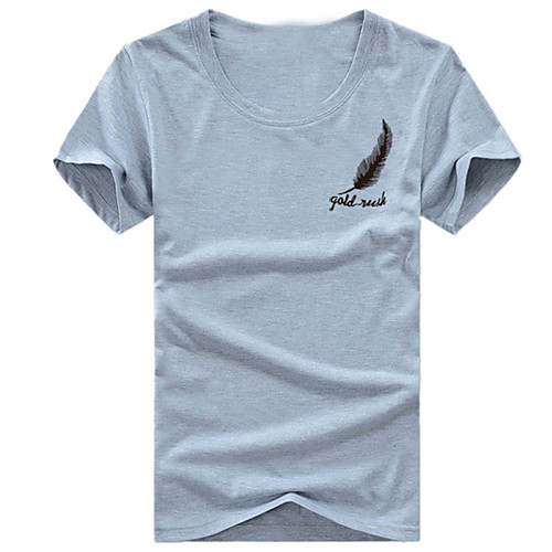 Men's Unisex Tee T shirt Hot Stamping Graphic Prints Feather Letter Plus Size Print Short Sleeve Casual Tops 100% Cotton Basic Designer Big and Tall White Black Light gray
Men's Unisex Tee T shirt Hot Stamping Graphic Prints Feather Letter Plus Size Print Short Sleeve Casual Tops 100% Cotton Basic Designer Big and Tall White Black Light gray