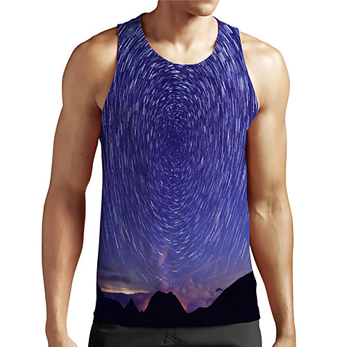 Men's Unisex Tank Top Undershirt 3D Print Galaxy Graphic Prints Plus Size Print Sleeveless Casual Tops Basic Designer Big and Tall Blue
Men's Unisex Tank Top Undershirt 3D Print Galaxy Graphic Prints Plus Size Print Sleeveless Casual Tops Basic Designer Big and Tall Blue