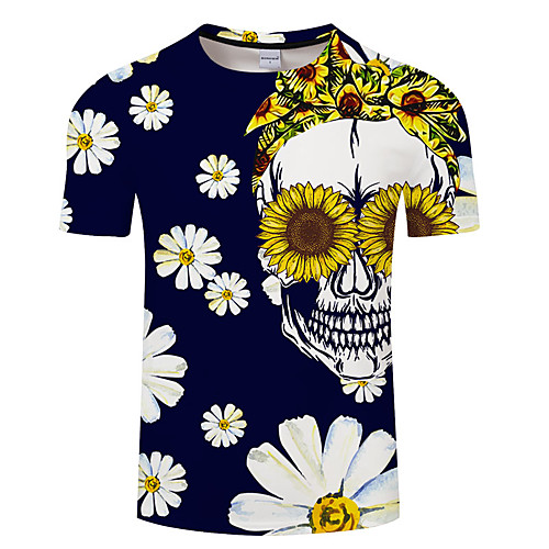 Men's Unisex Tee T shirt 3D Print Graphic Prints Skull Plus Size 3D Print Print Short Sleeve Casual Tops Basic Designer Big and Tall White Red Yellow
Men's Unisex Tee T shirt 3D Print Graphic Prints Skull Plus Size 3D Print Print Short Sleeve Casual Tops Basic Designer Big and Tall White Red Yellow