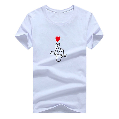 Men's Unisex Tee T shirt Hot Stamping Graphic Prints Hand Letter Plus Size Print Short Sleeve Casual Tops Cotton Basic Fashion Designer Big and Tall White Black Light gray
Men's Unisex Tee T shirt Hot Stamping Graphic Prints Hand Letter Plus Size Print Short Sleeve Casual Tops Cotton Basic Fashion Designer Big and Tall White Black Light gray