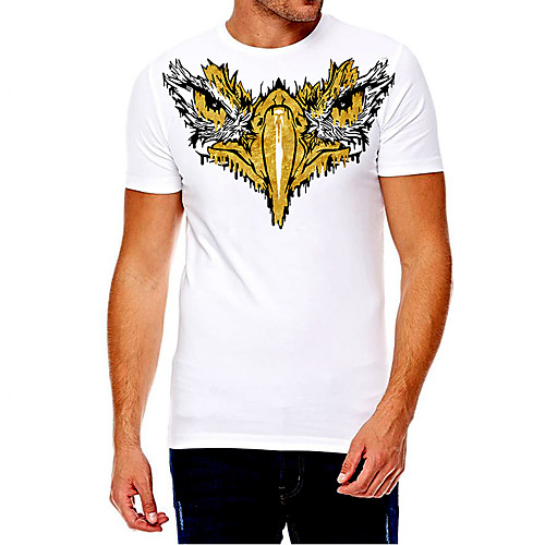 Men's Unisex Tee T shirt Hot Stamping Graphic Prints Eagle Animal Plus Size Print Short Sleeve Casual Tops Cotton Basic Fashion Designer Big and Tall White
Men's Unisex Tee T shirt Hot Stamping Graphic Prints Eagle Animal Plus Size Print Short Sleeve Casual Tops Cotton Basic Fashion Designer Big and Tall White