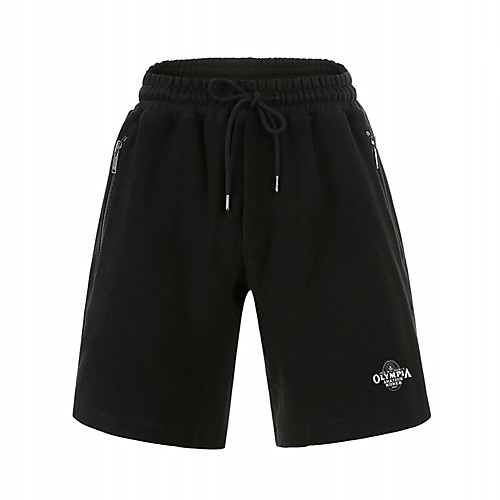 Men's Casual / Sporty Streetwear Breathable Soft Daily Sports Chinos Shorts Pants Letter Knee Length Drawstring Elastic Waist White Black
Men's Casual / Sporty Streetwear Breathable Soft Daily Sports Chinos Shorts Pants Letter Knee Length Drawstring Elastic Waist White Black