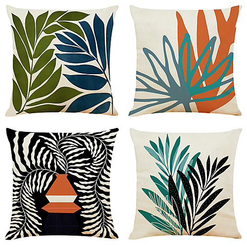 Hand-Painted Pattern Double Side Cushion Cover 4PC Soft Decorative Square Pillowcase for Sofa bedroom Car Chair Superior Quality Outdoor Cushion for Patio Garden Farmhouse Bench Couch
Hand-Painted Pattern Double Side Cushion Cover 4PC Soft Decorative Square Pillowcase for Sofa bedroom Car Chair Superior Quality Outdoor Cushion for Patio Garden Farmhouse Bench Couch