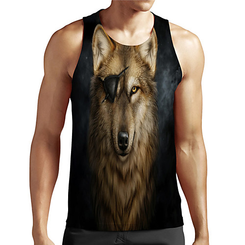 Men's Unisex Tank Top Undershirt 3D Print Graphic Prints Wolf Plus Size Print Sleeveless Casual Tops Basic Designer Big and Tall Brown
Men's Unisex Tank Top Undershirt 3D Print Graphic Prints Wolf Plus Size Print Sleeveless Casual Tops Basic Designer Big and Tall Brown