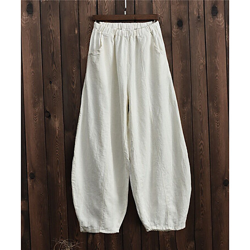 Women's Casual Streetwear Comfort Lightweight Loose Casual Weekend Pants Chinos Pants Plain Ankle-Length Pocket Gray Camel Green Beige
Women's Casual Streetwear Comfort Lightweight Loose Casual Weekend Pants Chinos Pants Plain Ankle-Length Pocket Gray Camel Green Beige