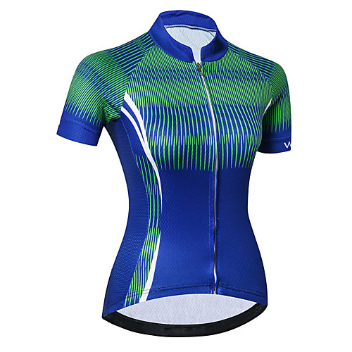 21Grams Women's Short Sleeve Cycling Jersey Summer Spandex Polyester BlueGreen Bike Jersey Top Mountain Bike MTB Road Bike Cycling Quick Dry Moisture Wicking Breathable Sports Clothing Apparel
21Grams Women's Short Sleeve Cycling Jersey Summer Spandex Polyester BlueGreen Bike Jersey Top Mountain Bike MTB Road Bike Cycling Quick Dry Moisture Wicking Breathable Sports Clothing Apparel