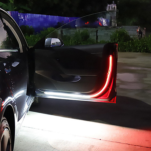 Car Door Warning Lamp Auto Door 2pcs LED Strip Light Universal Door Open Lights Strobe Safety Ambient Lamps 120cm Fexible Strips 12V
Car Door Warning Lamp Auto Door 2pcs LED Strip Light Universal Door Open Lights Strobe Safety Ambient Lamps 120cm Fexible Strips 12V