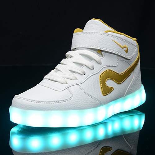 Men's Sneakers LED Shoes Light Up Shoes Sporty Casual Party & Evening Outdoor Walking Shoes Synthetics Breathable Non-slipping Shock Absorbing Booties / Ankle Boots White Black Gold Spring Summer
Men's Sneakers LED Shoes Light Up Shoes Sporty Casual Party & Evening Outdoor Walking Shoes Synthetics Breathable Non-slipping Shock Absorbing Booties / Ankle Boots White Black Gold Spring Summer
