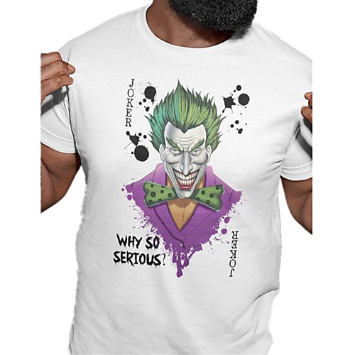 Men's Unisex Tee T shirt Shirt Hot Stamping Graphic Prints Portrait Plus Size Print Short Sleeve Casual Tops Cotton Basic Fashion Designer Big and Tall Round Neck White / Summer
Men's Unisex Tee T shirt Shirt Hot Stamping Graphic Prints Portrait Plus Size Print Short Sleeve Casual Tops Cotton Basic Fashion Designer Big and Tall Round Neck White / Summer