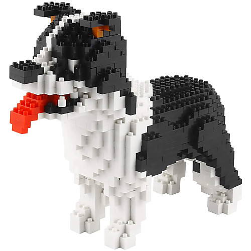 Mini Dog Building Blocks Pet Building Toy Bricks,950 Pieces KLJM-02 (Border Collie)
Mini Dog Building Blocks Pet Building Toy Bricks,950 Pieces KLJM-02 (Border Collie)