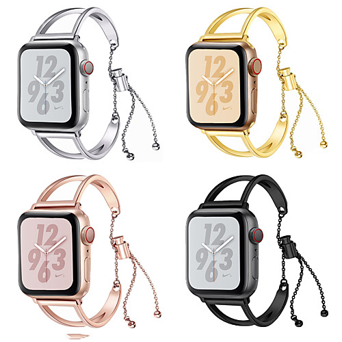 Smart Watch Band for Apple iWatch Jewelry Design Stainless Steel Replacement Wrist Strap for Apple Watch Series SE / 6/5/4/3/2/1
Smart Watch Band for Apple iWatch Jewelry Design Stainless Steel Replacement Wrist Strap for Apple Watch Series SE / 6/5/4/3/2/1