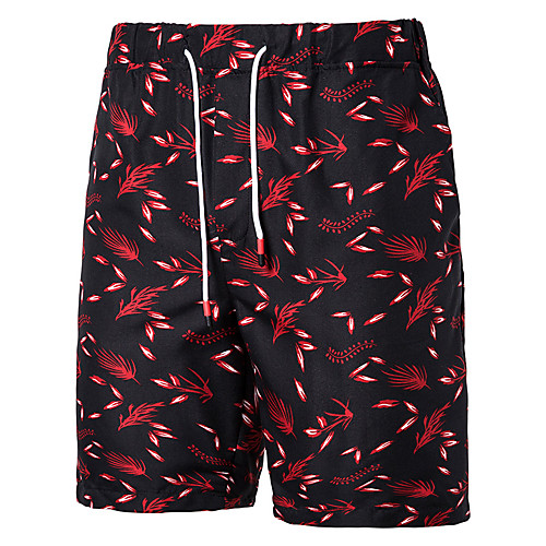 Men's Casual Plus Size Loose Casual Holiday Shorts Bermuda shorts Pants Graphic Leaf Knee Length Blue Red Yellow / Summer / Drawstring
Men's Casual Plus Size Loose Casual Holiday Shorts Bermuda shorts Pants Graphic Leaf Knee Length Blue Red Yellow / Summer / Drawstring