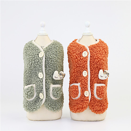 Dog Cat Sweater Vest Solid Colored Cute Sweet Dailywear Casual / Daily Winter Dog Clothes Puppy Clothes Dog Outfits Warm Orange Green Costume for Girl and Boy Dog Padded Fabric S M L XL XXL
Dog Cat Sweater Vest Solid Colored Cute Sweet Dailywear Casual / Daily Winter Dog Clothes Puppy Clothes Dog Outfits Warm Orange Green Costume for Girl and Boy Dog Padded Fabric S M L XL XXL