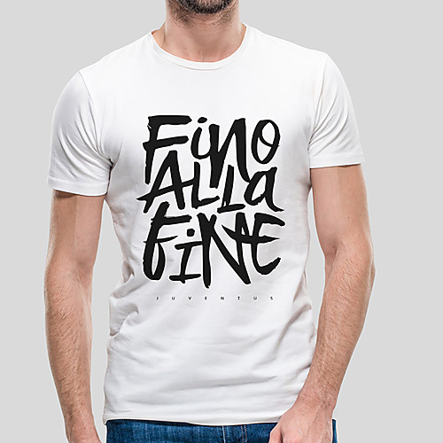 Men's Unisex Tee T shirt Hot Stamping Graphic Prints Letter Plus Size Print Short Sleeve Casual Tops Cotton Basic Fashion Designer Big and Tall White
Men's Unisex Tee T shirt Hot Stamping Graphic Prints Letter Plus Size Print Short Sleeve Casual Tops Cotton Basic Fashion Designer Big and Tall White