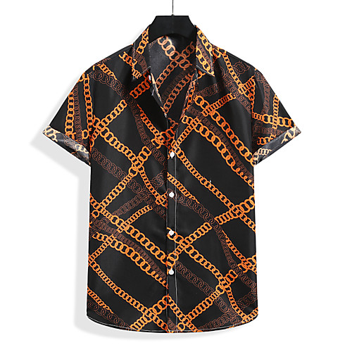 Men's Shirt Other Prints Graphic Prints Print Short Sleeve Casual Tops Boho Black
Men's Shirt Other Prints Graphic Prints Print Short Sleeve Casual Tops Boho Black