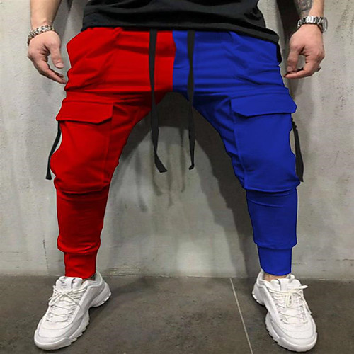 Men's Sporty Casual / Sporty Streetwear Quick Dry Breathable Soft Daily Sports Pants Tactical Cargo Trousers Pants Color Block Full Length Drawstring Elastic Waist 1 2 3 4 5
Men's Sporty Casual / Sporty Streetwear Quick Dry Breathable Soft Daily Sports Pants Tactical Cargo Trousers Pants Color Block Full Length Drawstring Elastic Waist 1 2 3 4 5