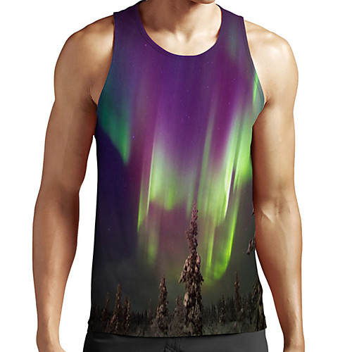 Men's Unisex Tank Top Undershirt 3D Print Scenery Graphic Prints Plus Size Print Sleeveless Casual Tops Basic Fashion Designer Breathable Purple
Men's Unisex Tank Top Undershirt 3D Print Scenery Graphic Prints Plus Size Print Sleeveless Casual Tops Basic Fashion Designer Breathable Purple
