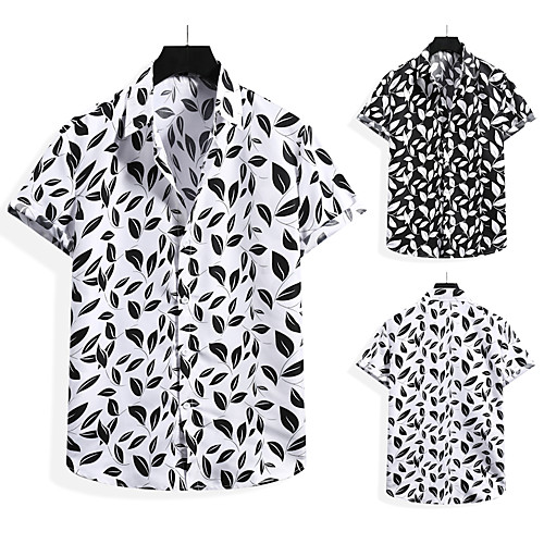 Men's Shirt Other Prints Graphic Prints Print Short Sleeve Casual Tops Boho White Black
Men's Shirt Other Prints Graphic Prints Print Short Sleeve Casual Tops Boho White Black