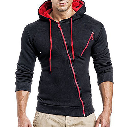 Men's Zip Up Hoodie Sweatshirt Color Block Hooded Daily Going out Weekend non-printing Casual Streetwear Hoodies Sweatshirts Long Sleeve White Light gray Black
Men's Zip Up Hoodie Sweatshirt Color Block Hooded Daily Going out Weekend non-printing Casual Streetwear Hoodies Sweatshirts Long Sleeve White Light gray Black