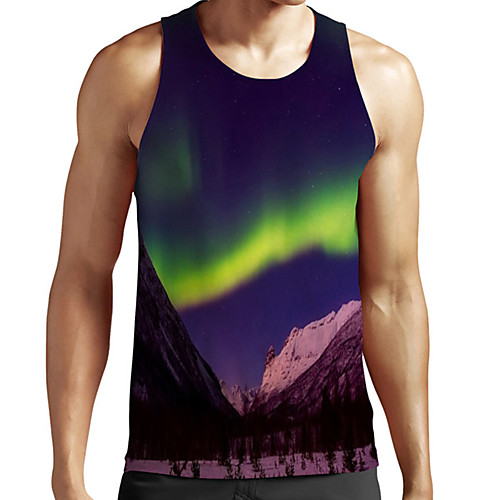 Men's Unisex Tank Top Undershirt 3D Print Scenery Graphic Prints Plus Size Print Sleeveless Casual Tops Basic Fashion Designer Breathable Blue
Men's Unisex Tank Top Undershirt 3D Print Scenery Graphic Prints Plus Size Print Sleeveless Casual Tops Basic Fashion Designer Breathable Blue