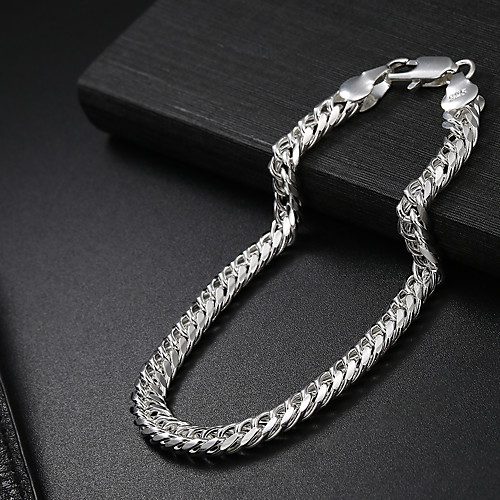 Rich Long Men's Women's Chain Bracelet Hollow Out Fashion Fashion 18K Gold Plated Bracelet Jewelry Silver For Christmas Party Evening Gift Formal Date
Rich Long Men's Women's Chain Bracelet Hollow Out Fashion Fashion 18K Gold Plated Bracelet Jewelry Silver For Christmas Party Evening Gift Formal Date