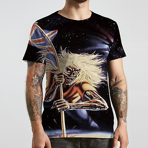 Men's Unisex Tee T shirt 3D Print Anime Graphic Prints Plus Size Print Short Sleeve Casual Tops Basic Designer Big and Tall Black
Men's Unisex Tee T shirt 3D Print Anime Graphic Prints Plus Size Print Short Sleeve Casual Tops Basic Designer Big and Tall Black