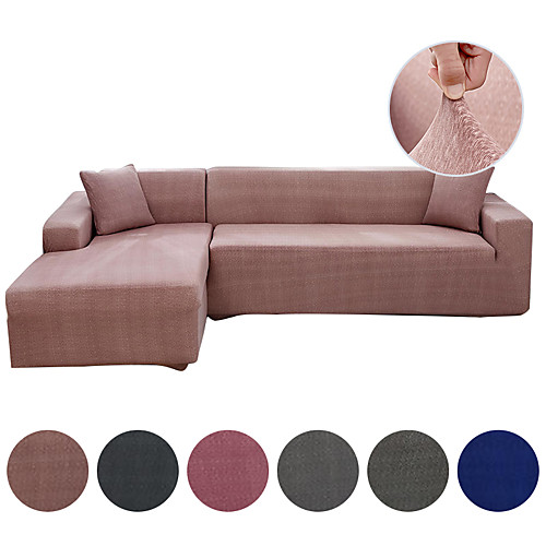 Solid Fills Print Dustproof All-powerful Slipcovers Stretch L Shape Sofa Cover Super Soft Fabric Couch Cover Sofa Furniture Protector With One Free Boster Case
Solid Fills Print Dustproof All-powerful Slipcovers Stretch L Shape Sofa Cover Super Soft Fabric Couch Cover Sofa Furniture Protector With One Free Boster Case