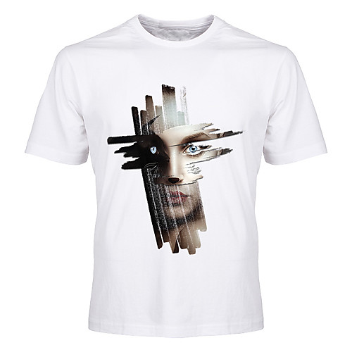 Men's Unisex Tee T shirt Hot Stamping Graphic Prints Portrait Plus Size Print Short Sleeve Casual Tops Cotton Basic Fashion Designer Big and Tall White Black Blue
Men's Unisex Tee T shirt Hot Stamping Graphic Prints Portrait Plus Size Print Short Sleeve Casual Tops Cotton Basic Fashion Designer Big and Tall White Black Blue