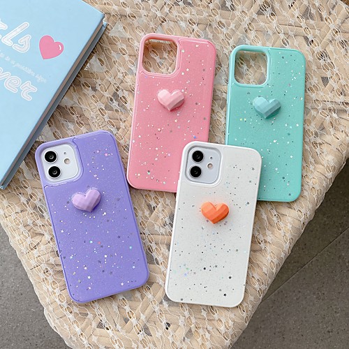 Phone Case For Apple Back Cover iPhone 12 Pro Max 11 SE 2020 X XR XS Max 8 7 Shockproof Dustproof Heart Glitter Shine TPU
Phone Case For Apple Back Cover iPhone 12 Pro Max 11 SE 2020 X XR XS Max 8 7 Shockproof Dustproof Heart Glitter Shine TPU